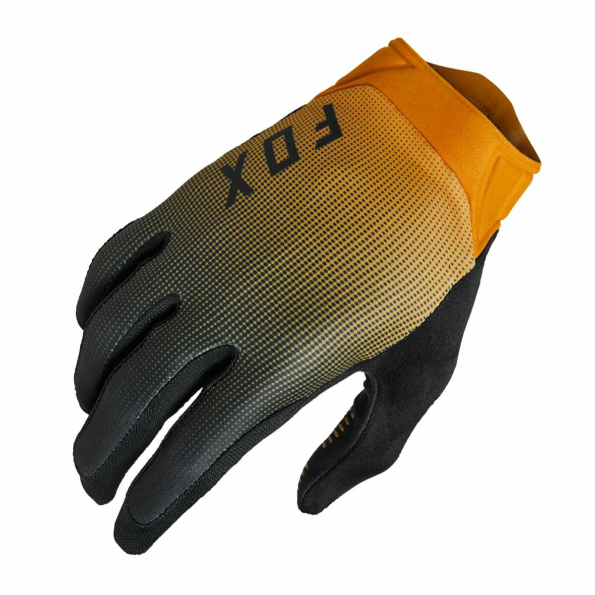 FOX Flexair Ascent Handschuhe Schwarz Gold 24 90