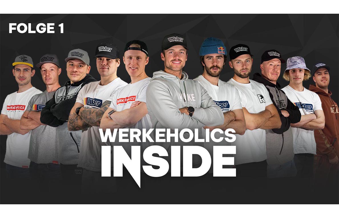  Werkeholics Inside: die coolste Crew im Actionsport? - Folge 1: Supercross, Ortema, Skifahren
