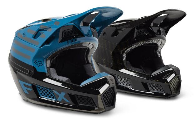 JETZT NEU -  FOX V3 RS Black Carbon &amp; Ryaktr - JETZT NEU -  FOX V3 RS Black Carbon &amp; Ryaktr