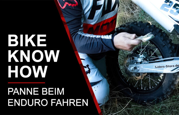 Panne beim Enduro fahren - Panne beim Enduro fahren