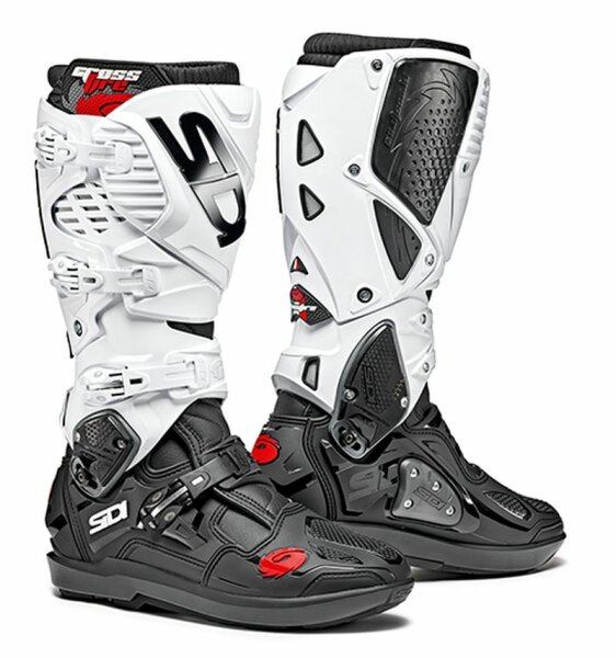 Sidi Stiefel SRS Crossfire 3 weiss/schwarz - Größe43