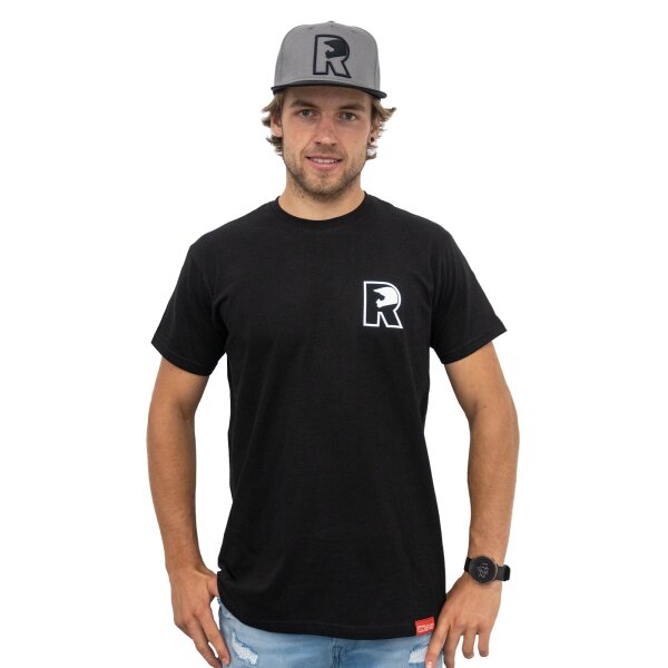 T-Shirt mit Riders Store Logo schwarz XS