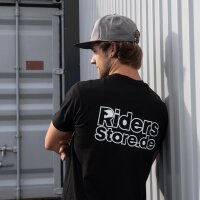 T-Shirt mit Riders Store Logo schwarz XS