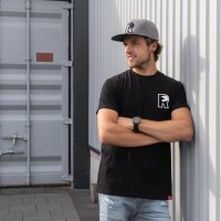 T-Shirt mit Riders Store Logo schwarz XL