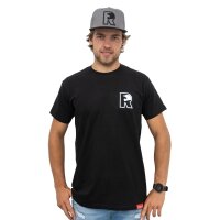 T-Shirt mit Riders Store Logo schwarz M