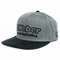 Weber #Werkeholics Snapback Cap grau / schwarz