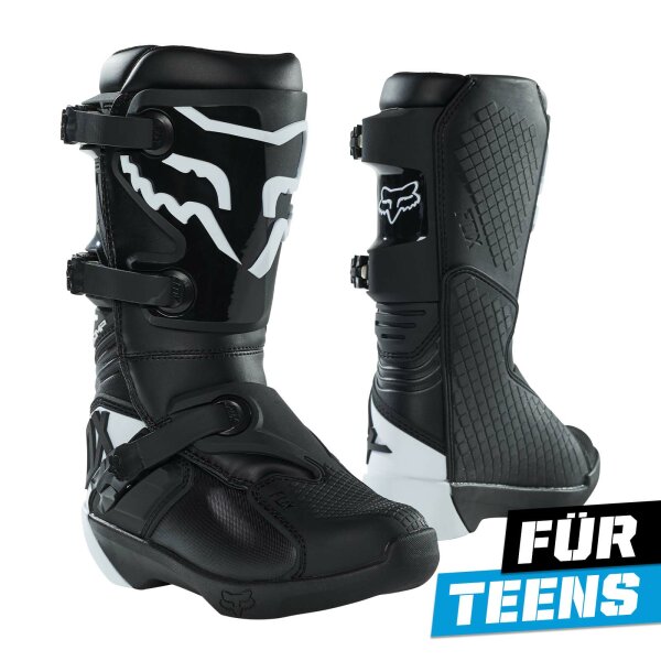 FOX Comp Stiefel Teens schwarz