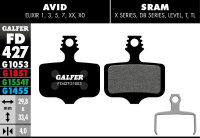 Galfer Bremsbelag Standard AVID Code R 2011, SRAM Code R...