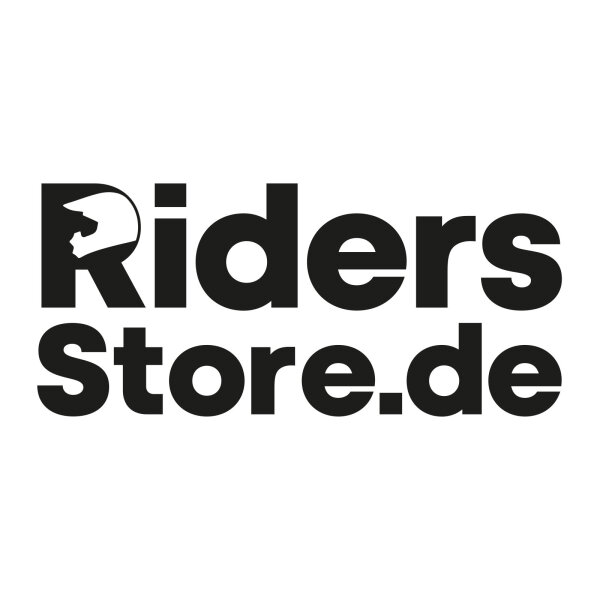 Aufkleber Riders Store schwarz zweizeilig 10 cm