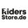 Aufkleber Riders Store schwarz zweizeilig 20 cm