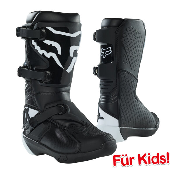 FOX Comp Stiefel Teens schwarz 6