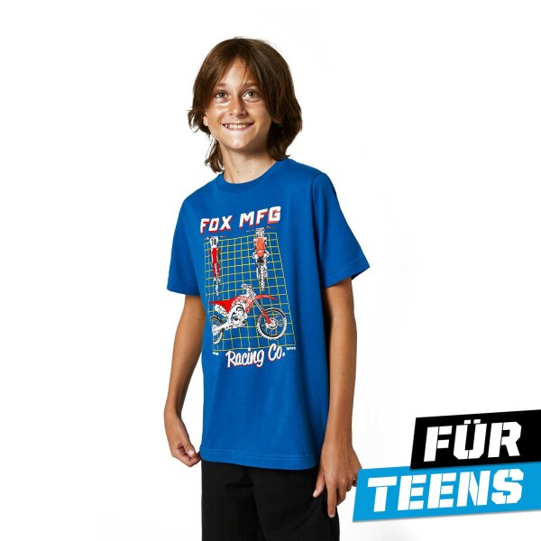 FOX Cypher T-Shirt Teens blau