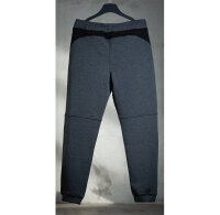 DT64 Jogginghose grau/dunkelrot XS