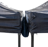Regenrinne für Easy-Up Zelt 3 x 3 m schwarz