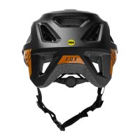 FOX Mainframe Mountainbike Helm schwarz/gold
