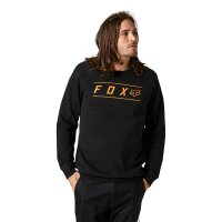 FOX Pinnacle Crew Sweatshirt schwarz/gold