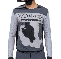 Weber #Werkeholics FlexN Flow Jersey hellgrau/camouflage