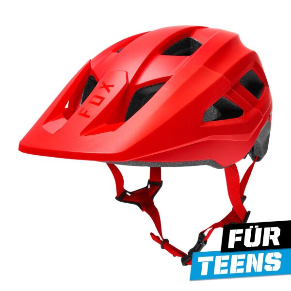 FOX Mainframe Mountainbike Helm Teens rot