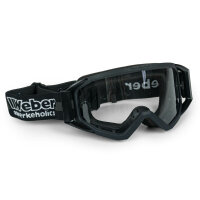 Weber #Werkeholics Motocross Brille schwarz