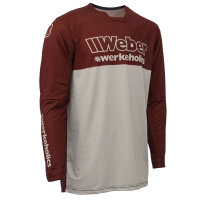 Weber #Werkeholics Sand Edition Jersey beige/rot