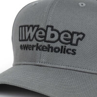 Weber #Werkeholics Baseball Cap grau