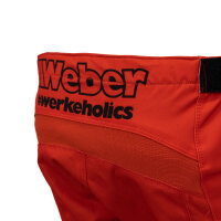 Weber #Werkeholics Skills Hose rot/schwarz 30