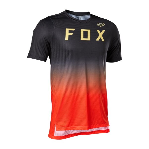 FOX Flexair SS Jersey schwarz/rot