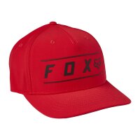 FOX Pinnacle Flexfit Kappe rot