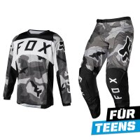 FOX 180 BNKR Combo Teens schwarz/camouflage
