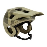 FOX Dropframe Pro Camo Mountainbike Helm grün