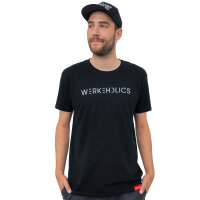 Weber #Werkeholics Minimal T-Shirt schwarz