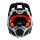 FOX V3 RS DVIDE Helm schwarz/orange