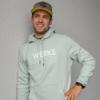 Weber #Werkeholics Hoodie blau/weiß XXL