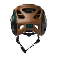 FOX Speedframe Pro Blocked Mountainbike Helm braun