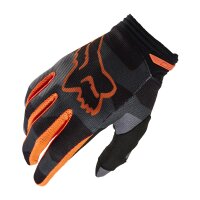 FOX 180 BNKR Handschuhe grau/orange