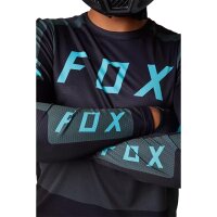 FOX Defend Race Capsule LS Jersey schwarz/blau