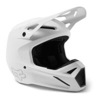 FOX V1 Solid Helm weiß
