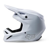 FOX V1 Solid Helm weiß