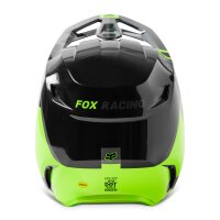 FOX V1 XPOZR Helm schwarz/gelb