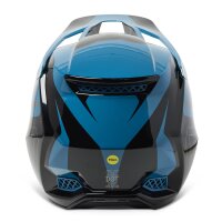 FOX V3 RS Ryaktr Helm schwarz/blau