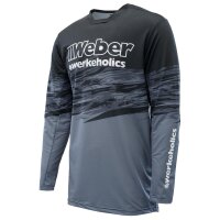 Weber #Werkeholics Flowmotion Jersey grau/schwarz L