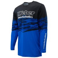 Weber #Werkeholics Flowmotion Jersey blau/schwarz L