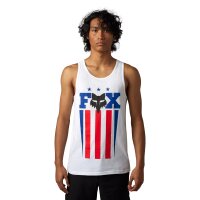 FOX RWT Flag Premium Tankshirt weiß/rot/blau L