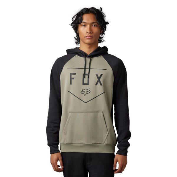 FOX Shield Hoodie schwarz/braun M