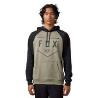 FOX Shield Hoodie schwarz/braun XL