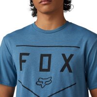 FOX Shield Funktions-T-Shirt blau L