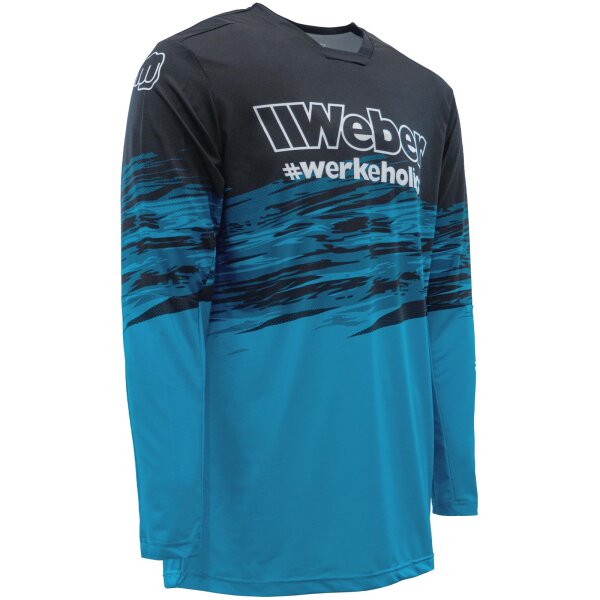 Weber #Werkeholics Flowmotion Jersey türkis/schwarz L