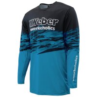 Weber #Werkeholics Flowmotion Jersey türkis/schwarz L