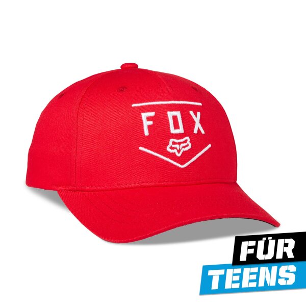FOX Shield 110 Teens Kappe rot