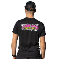 Tim Koch TK66 T-Shirt schwarz/pink/gelb S